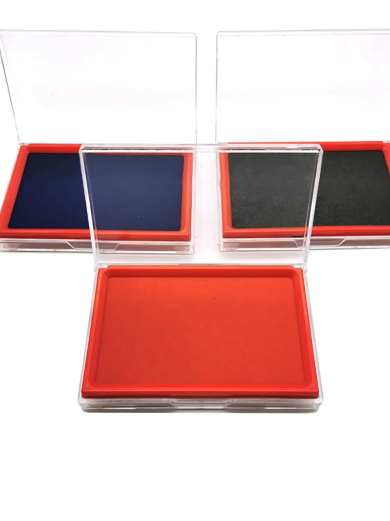 طاولة طباعة مستطيلة سريعة الجفاف ، علامات الطين واضحة ودائمة ، أحمر أزرق أسود