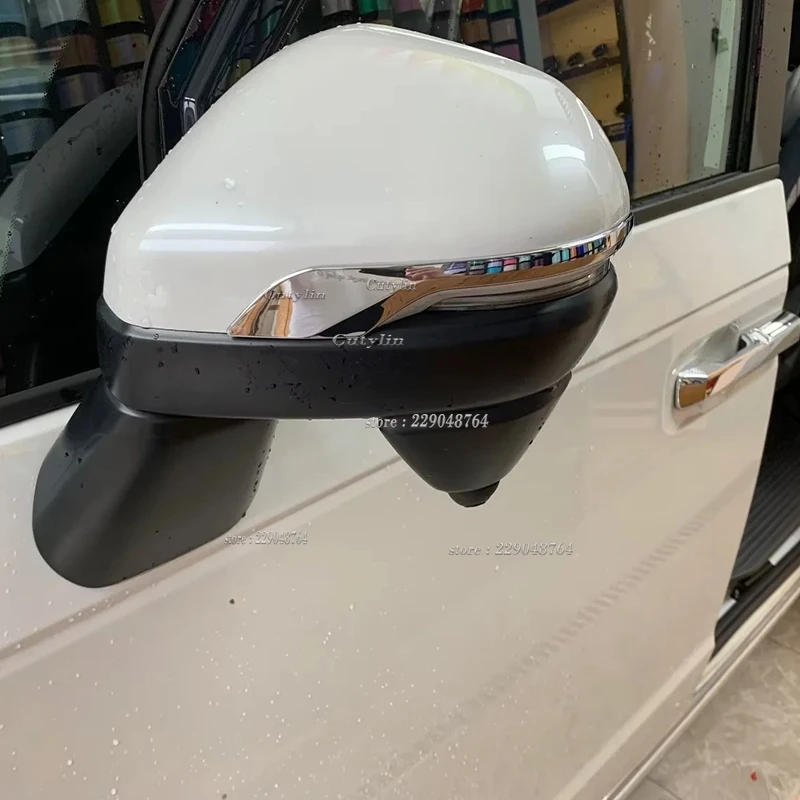 For Honda Stepwgn Spada 2022 2023 ABS Chrome Car Exterior Rearview Rear View Mirror Strips Trim Cover Accessories styling