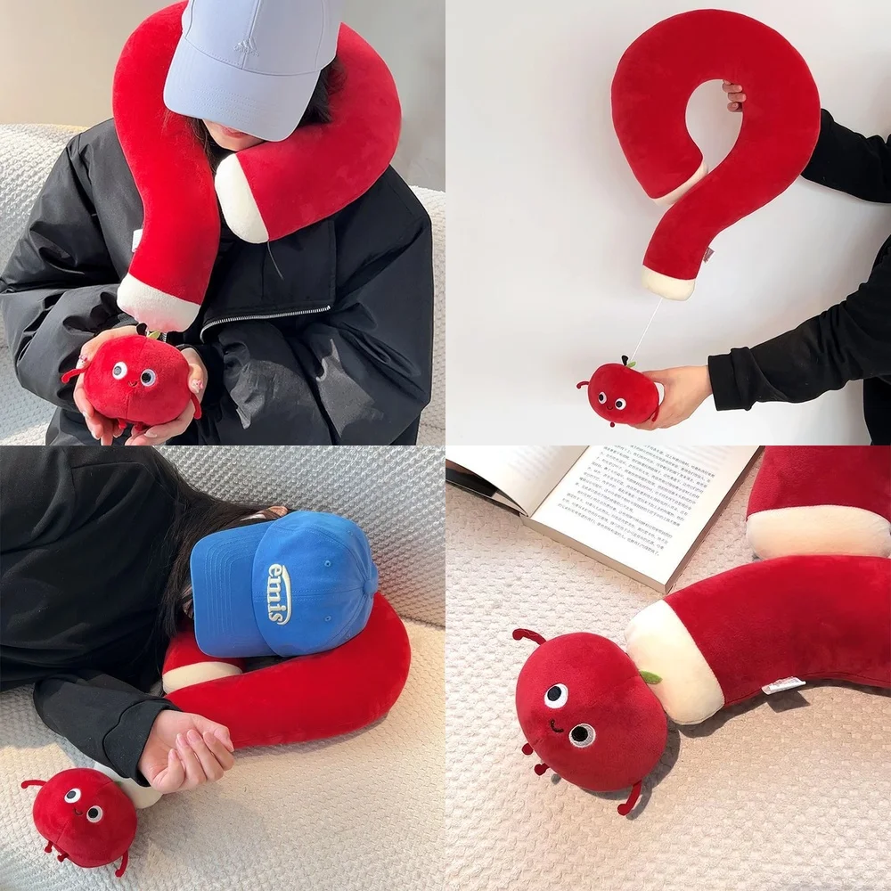 

Креативная подушка-вопросительный знак U-образной формы для женщин, декоративная подушка для дивана в гостиную, подушка для офисного сна, поддержка для шеи