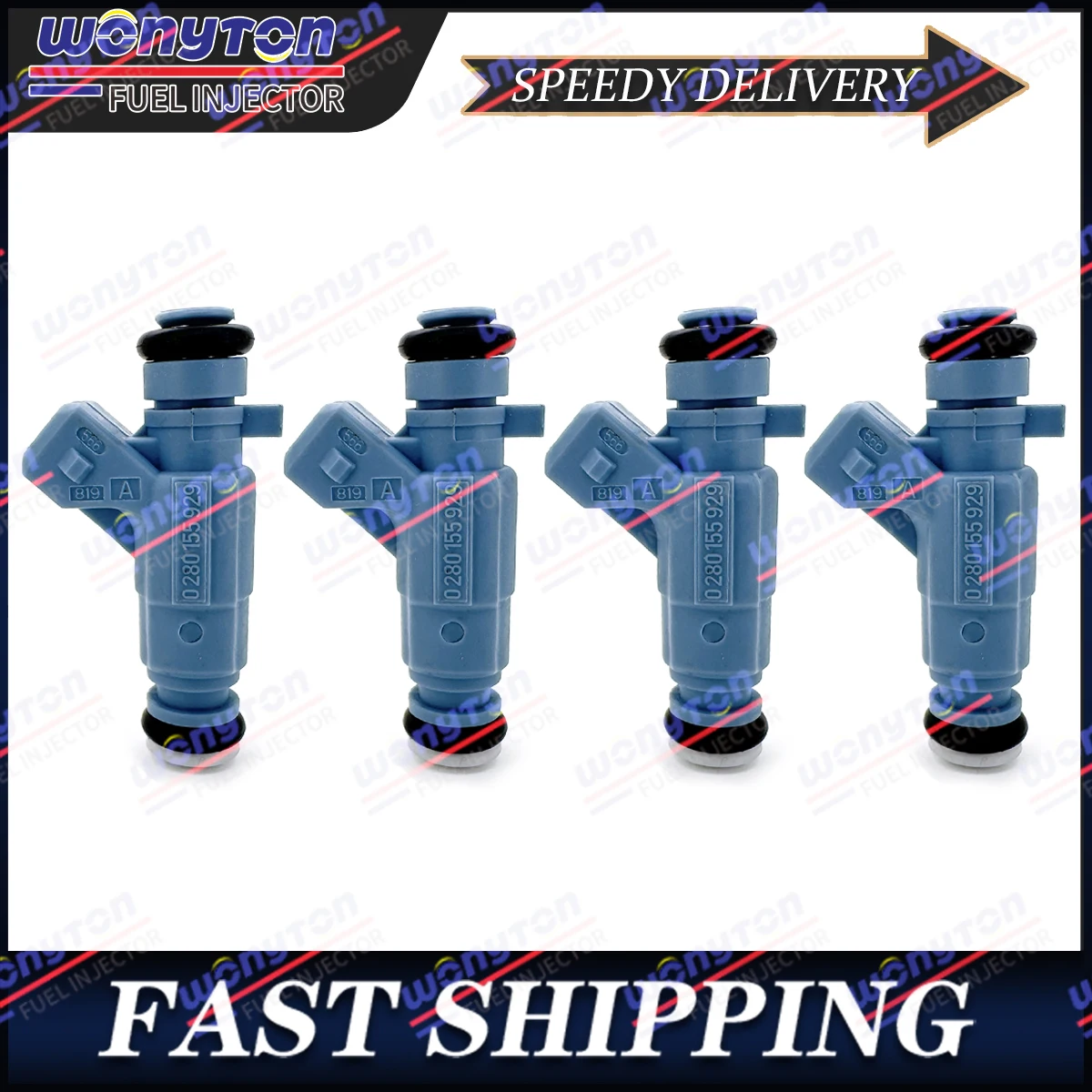 

4pcs/lot Fuel Injectors 0280155929 Injection Nozzle 0 280 155 929，Compatible For OPEL ASTRA 1.8 2.0 1999-2004