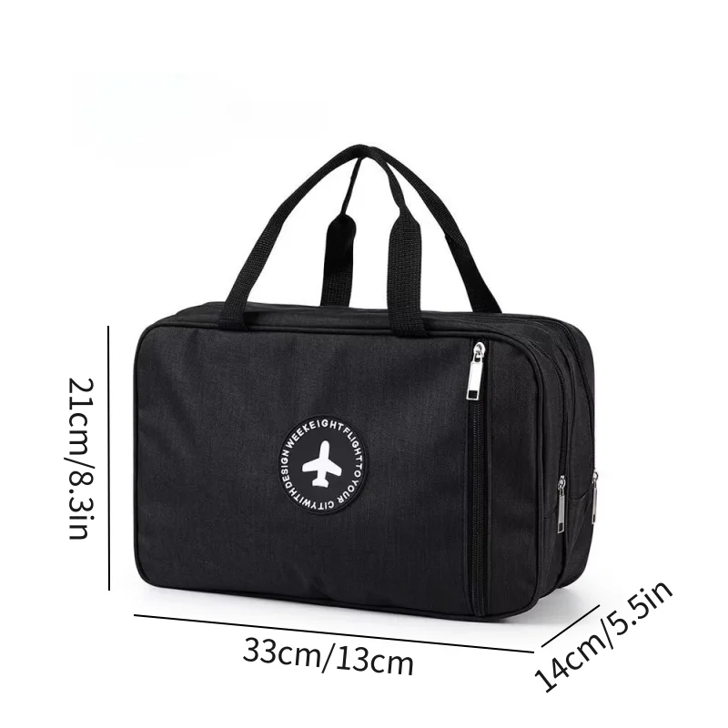 1pc Large capacity dry-wet separation storage bag, swimming fitness bag, bathing storage bag, beach bag