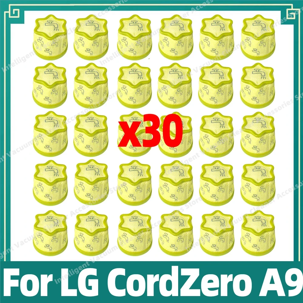 Compatible for LG CordZero A9 A958VA A958SA A958IA A938SA A9K Master / Extra A907GMS A905RM A906SM Vacuum Cleane Pre Filter