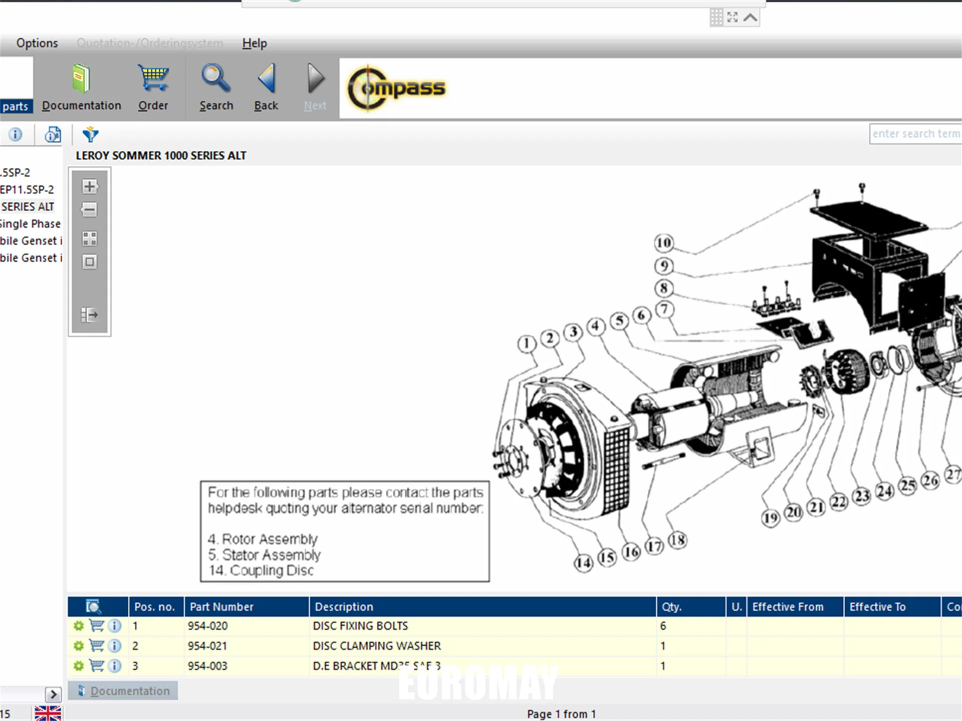 2015 OLY Olympian Compass  Olympian EPC  Spare parts catalogue