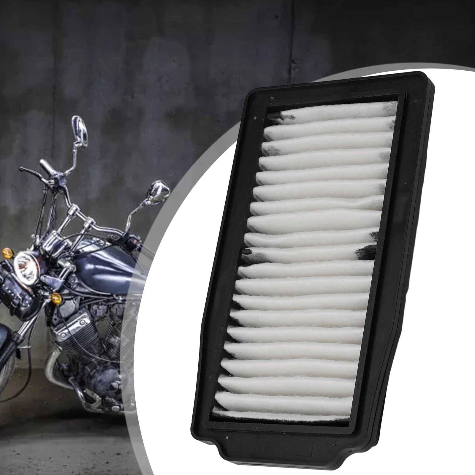 

Ready Stock Accessories Air Filter For SUZUKI GW250 For SUZUKI 1pc Black Plastic 13780-48H00 Filter Motorcycle Accessories
