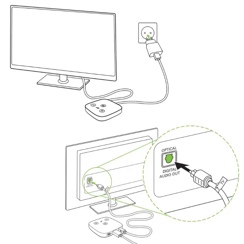 Phonak Unitron TV Connector Hearing Aid Bluetooth Wireless Accessories Audio from Your Television Directly into Hearing Aids