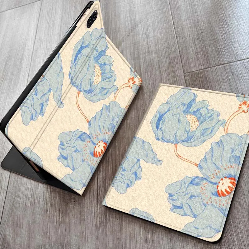 

Creative Floral Pattern For Huawei MediaPad M5 T5 M6 SE C5e 11 12 X 2 Lite Pro Air S 12.2 Inch 5G Tablet Case