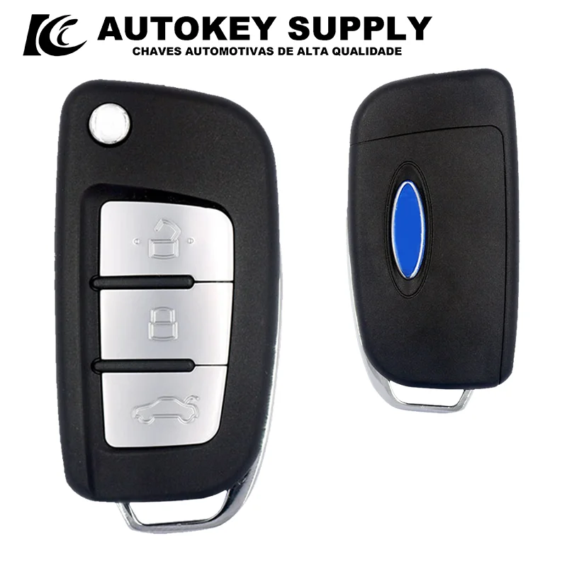 

Folding Key Cover Remote Case 3 Buttons Flip Key Shell HU101/FO21 Blade For Ford Fiesta Focus 2 Ecosport Kuga Escape C Max Ka
