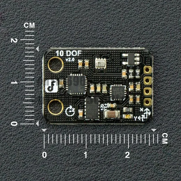 Gyroscope d'accélération boussole électronique Module de pression barométrique Balance d'avion 10 degrés de liberté