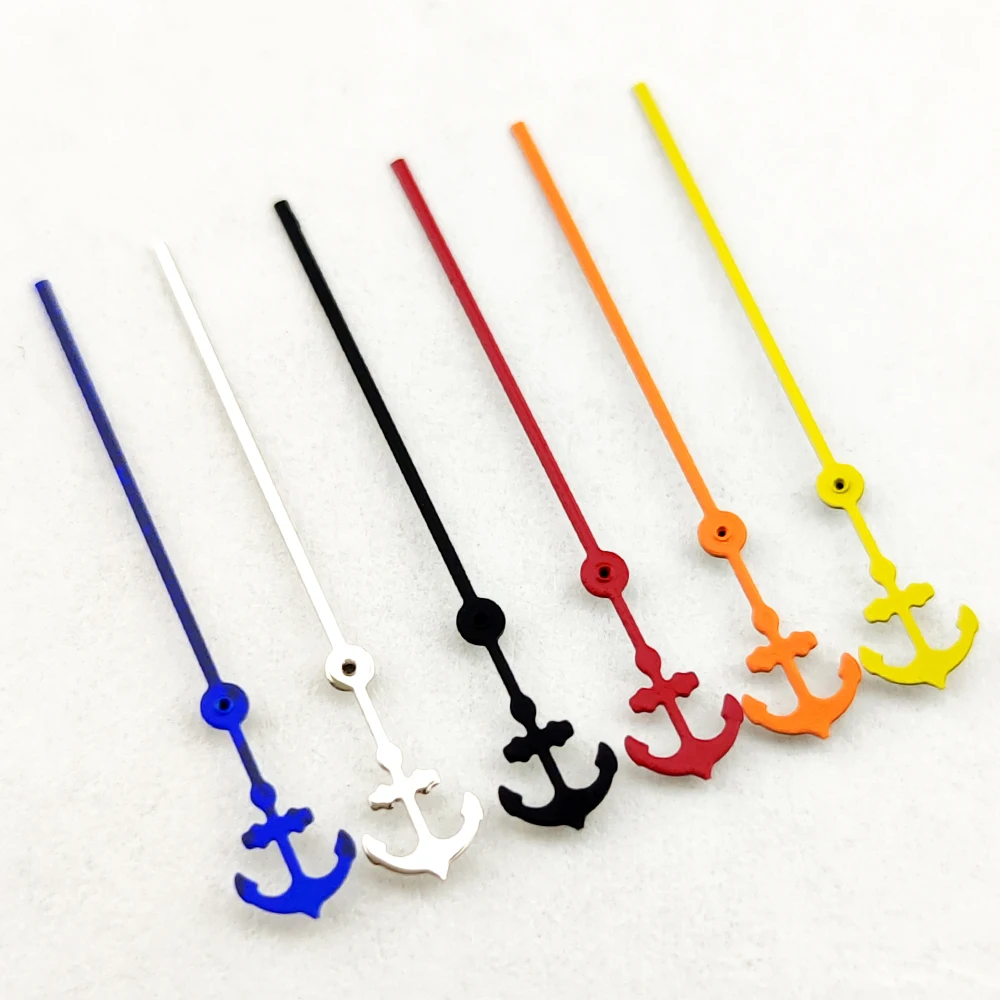 NH35 Hands Green Luminous Hands Seconds Hand Anchor Watch Hands Watch Parts Replacement Parts NH35 Watch Watch Accessories