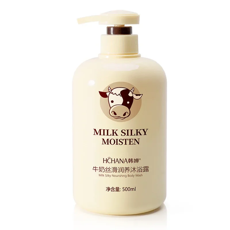 Gel Douche Soyeux et Nourrissant pour le Corps, 500ml, 1 Pièce, Nettoyant en Profondeur, Hydratant, Éclaircissant, Blanchissant, Soins de Bain,