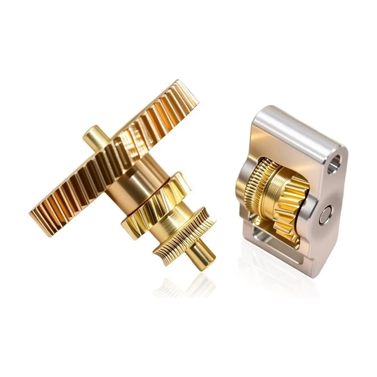 【MUST-HAVE LIST】 For Bamboo Lab P2S Extruder Gear Kit Integrated Hardened Steel All Metal Gear for P2S Accessories