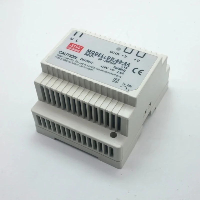 

Rail Type Installation Switch Power Supply Dr - 60 - 24 12V 15V18 V24V Rail Installation
