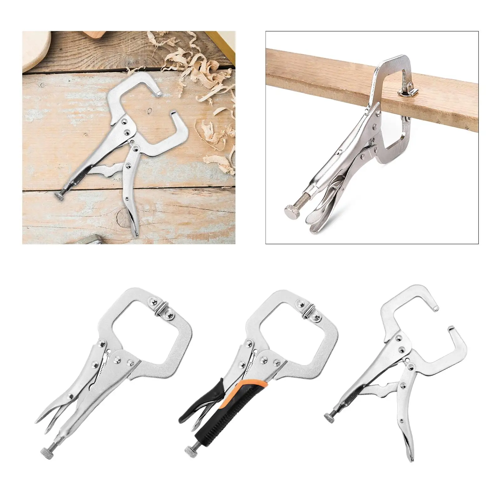 Face Clamp Electrician Maintenance Metal Woodworking Locking C Clamp Pliers