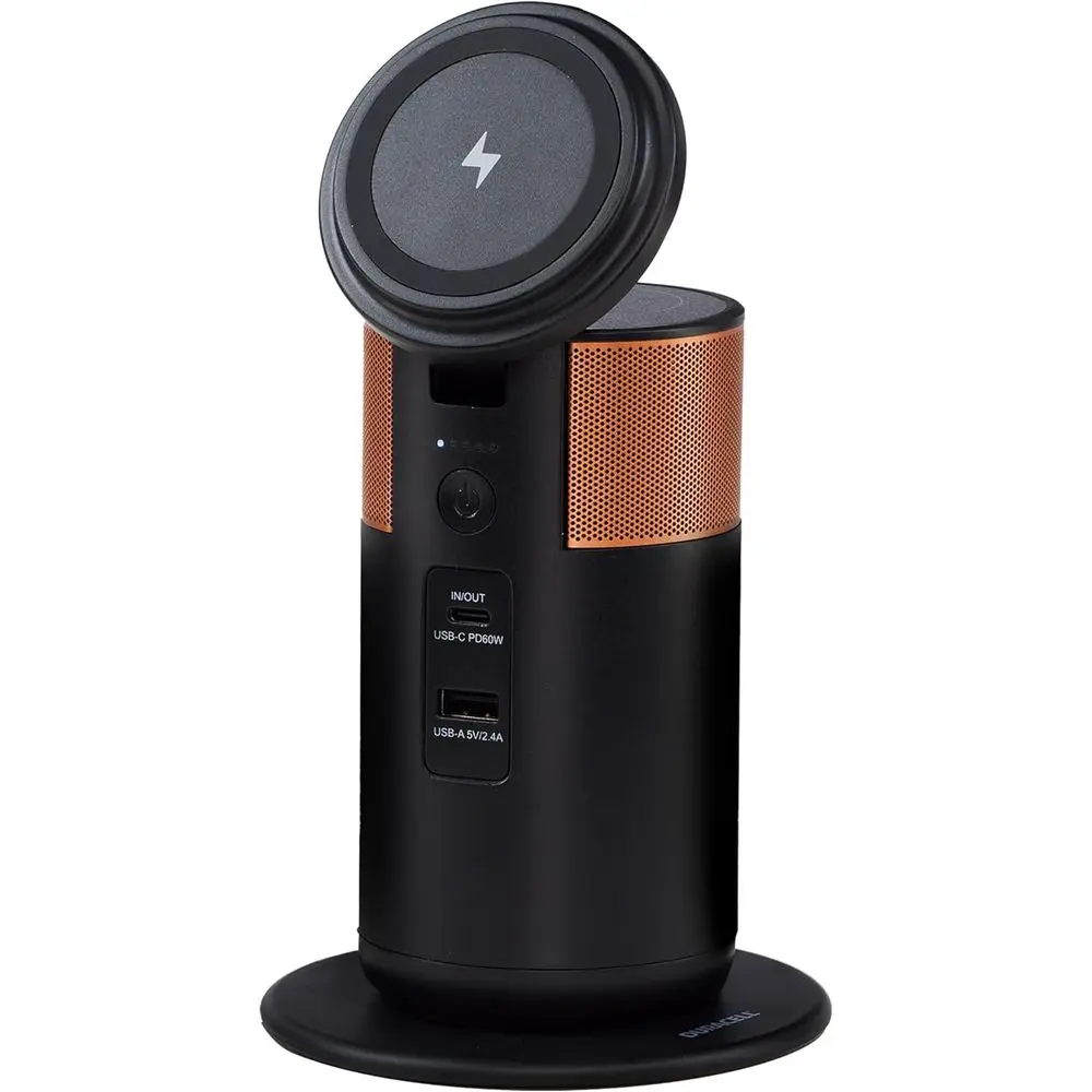 

92W Portable Charging Station for Laptops and Tablets, Wireless Charging for Phones and Earbuds - Compact Power Bank with USB-C