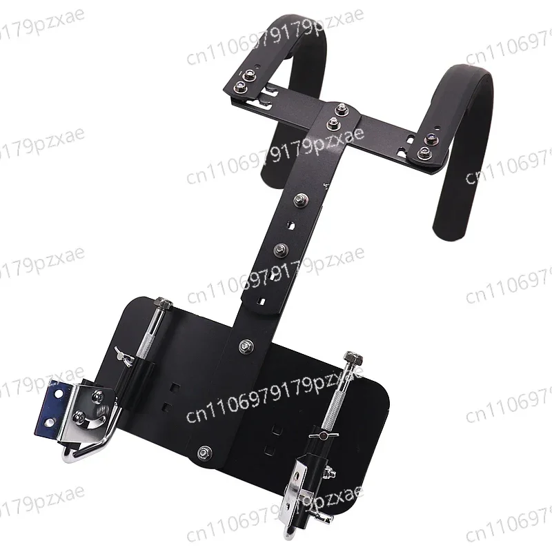 Black Metal Marching Snare Support Sponge Shoulder Pad for Player Drummer Students Beginners