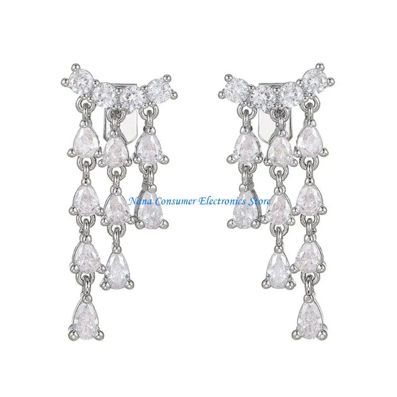 G7NE Stylish Alloy Tassels Charm Specifically For Freeclip 1 2 Wireless Earbud Clip