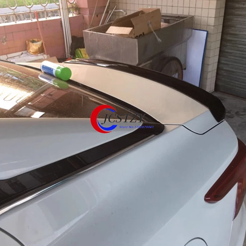Para Nissan Maxima 2016-2020 año Spoiler deporte ABS plástico trasero maletero ala coche cuerpo Kit Accesorios