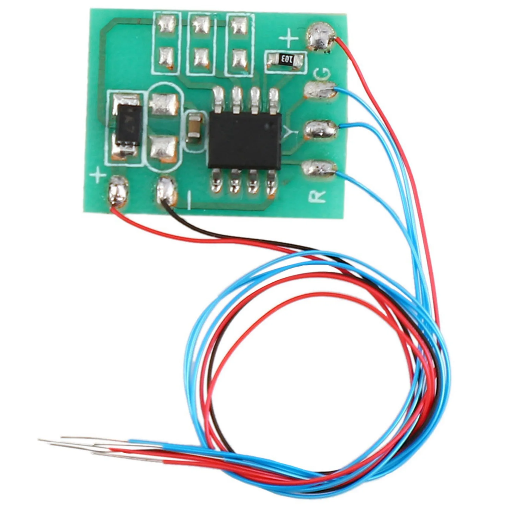 L72A-2X 3 Color Traffic Light Signals Ho Oo Scale Model 6Led For Diy Sand Table Crossing Street Construction Railway Two Side