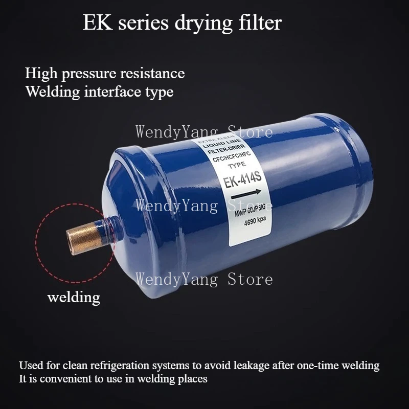 1pc Refrigerant Filter Drier Drier Filter for installation on commercial refrigeration systems and air conditioning plants