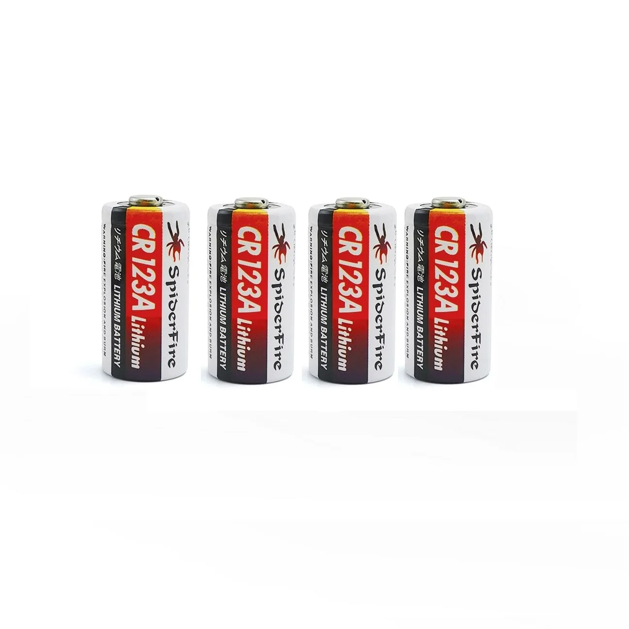 2pcs/lot CR123A CR123 CR 123 123A 16340 1300mAh 3V Lithium Battery disposable lithium-ion battery for the red LED of flashlight