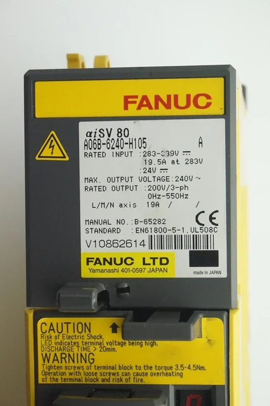 Fanuc Ac Servo Drive A06B-6240-H105 Amplifier Module For CNC Machinery