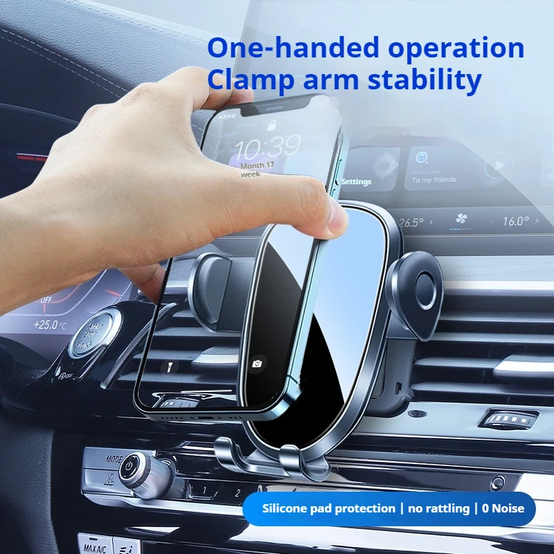 For Skoda Octavia A5 2007 2008-2014 Car Phone Holder Wireless Charging Magnetic Phone Holder Car Magsafe Support Accessories