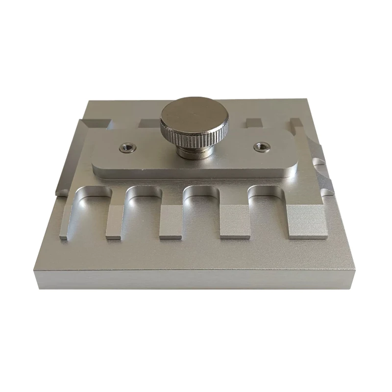 1PCS Metal Photo Etch Bending Vise CNC Machined Model Handle Bender 80x80mm Portable Forming Tool for Scale Ship DIY Building