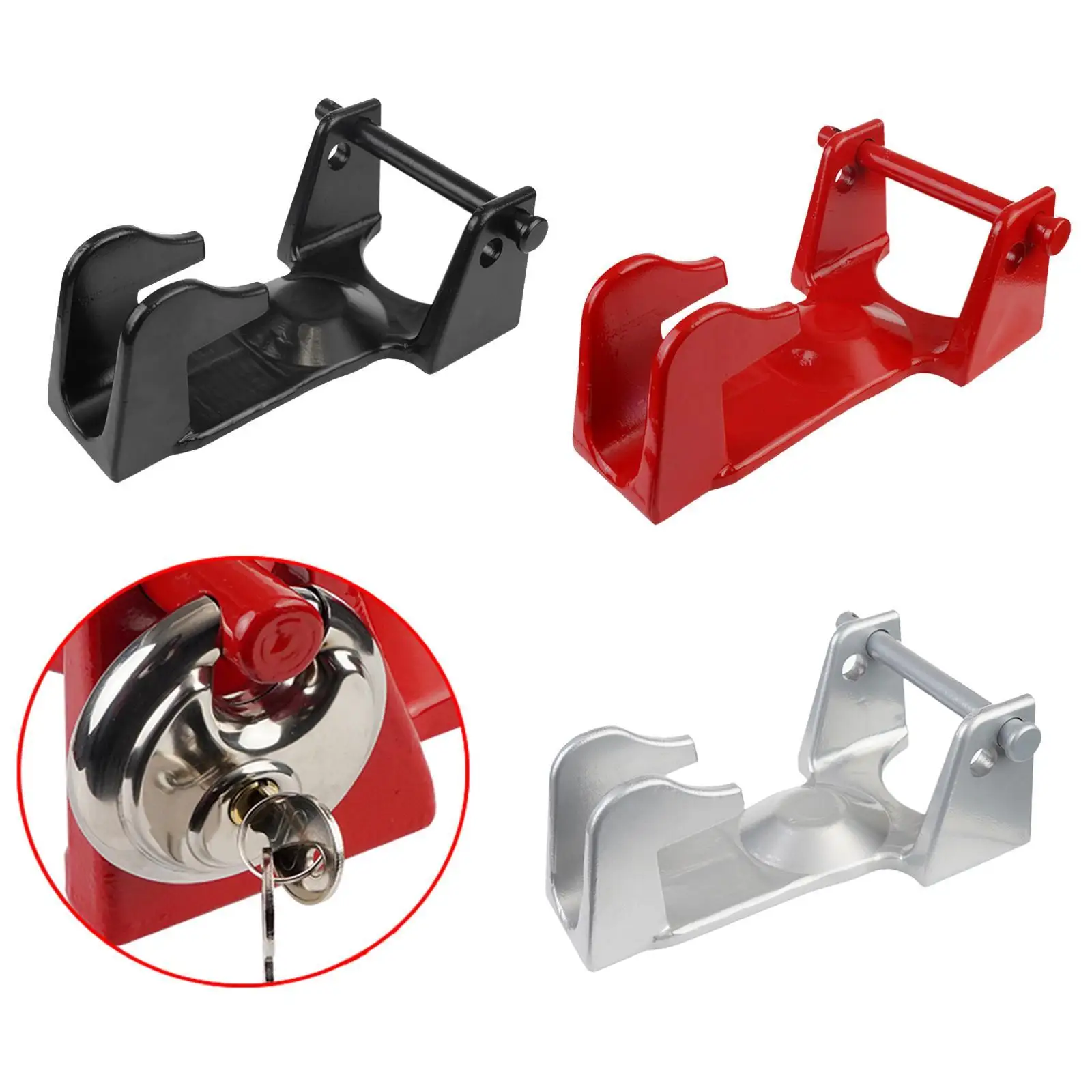 

Gooseneck Hitch Lock Adjustable Gooseneck Lock Accessory Practical Wear