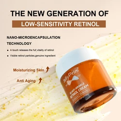 Jellyprim Retinol Anti-Wrinkle Face Cream Whitening Moisturizing Brighten Facial Creams Skin Care