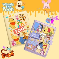 Disney Cartoon Pattern Winnie the Pooh New Personalized Creative Men and Women Cute Girly Handbags and Notebooks Holiday Gifts