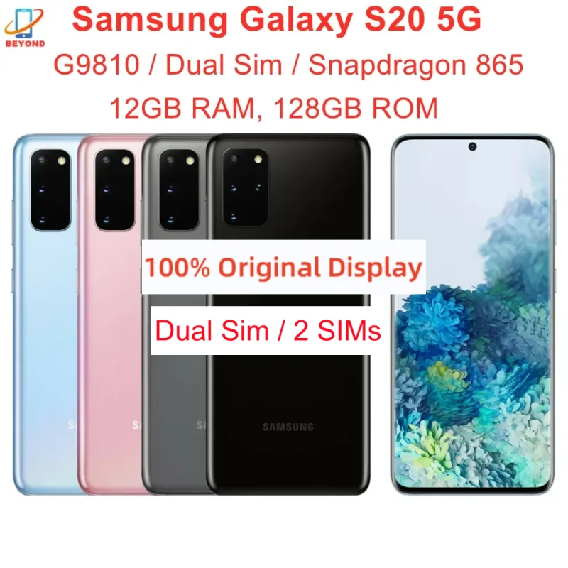 Samsung-Galaxy S20携帯電話,6.2インチ画面,128GB RAM, 12GB ROM Samsung-Galaxy S20携帯電話,6.2インチ画面,128GB RAM, 12GB ROM