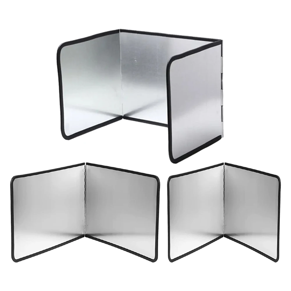 1PC Kitchen Anti Oil Splatter Shield Guard Anti-Splash Block Stainless Steel Baffle Two-Three Hinged Panels Design Kitchen Tool