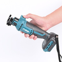 18V brushless lithium battery hole opener Dewey charging rechargeable gypsum board drywall cutting off milling cutter head