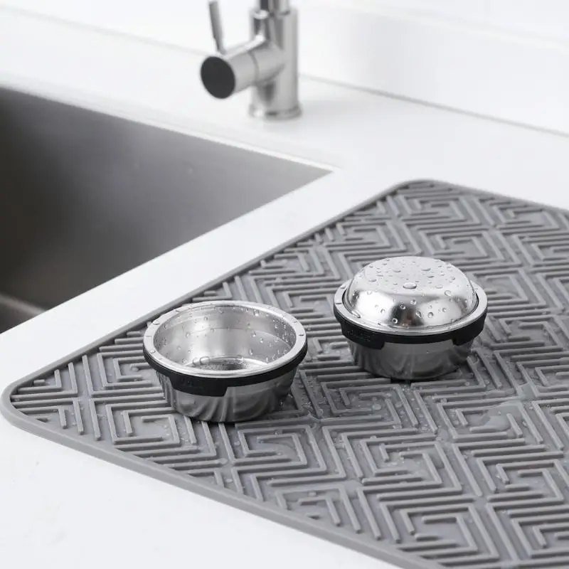 Stainless Steel Coffee Filter Basket Double Cup Porous Pressurized Filter for Rich Crema Espresso Accessories