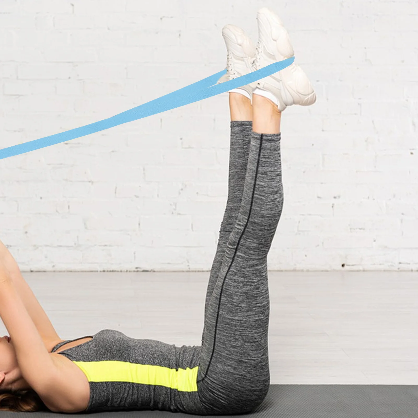 

Compact Yoga Band Inelastic Stretching Strap for Improved Flexibility and Mastering Difficult Poses Inelastic Bands Resistance