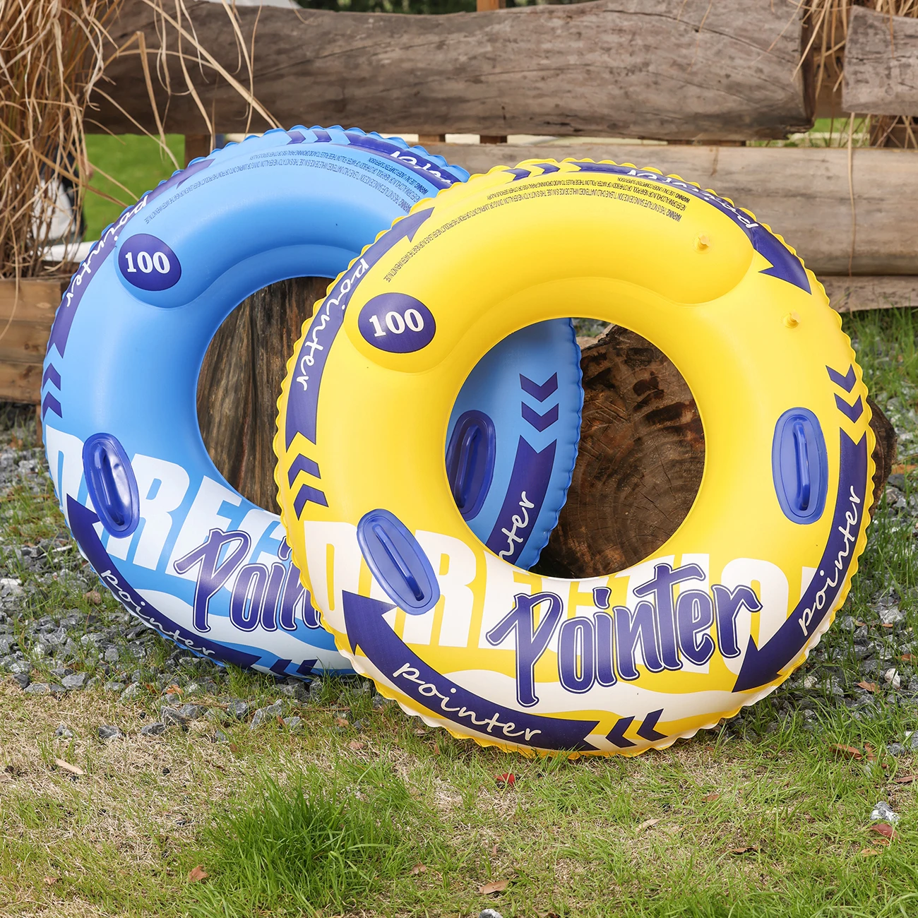 1 szt. Grube dmuchane koło do pływania w stylu sportowym, letnie akcesoria do pływania, pomoc w pływaniu na plaży i w basenie, zabawki plażowe na imprezę przy basenie