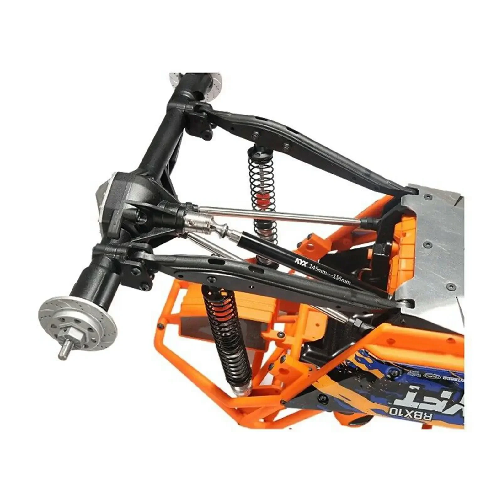 Voorste Achterste Aandrijfas Voor Axiale Rbx10 Ryft Gehard Stalen Rc Truck Upgrade Onderdelen Voor Rc Automodellen Accessoires