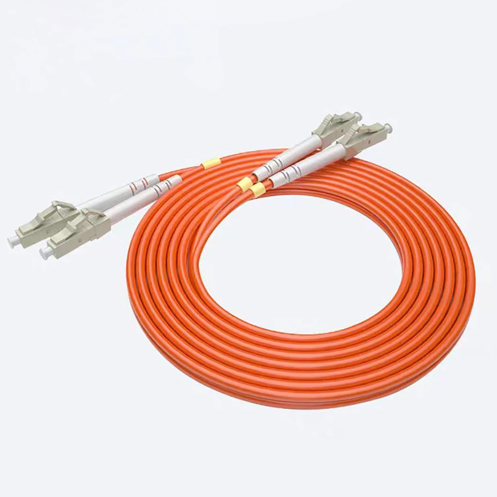 Cabo de fibra óptica multimodo, ftth 3m, lc/upc/upc/upc, 2.0mm de diâmetro, conversor dual core, patch cord