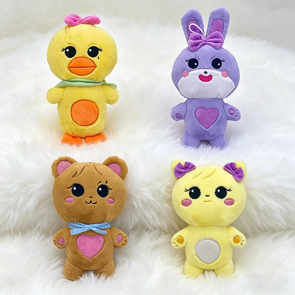 Born Pink-1~4 piezas Muñeca de Peluche Rosa BORN PINK World Tour, Peluches de Jennie, Lisa, Rose, Jisoo, Kawaii, Animales de Peluche de Buena Calidad
