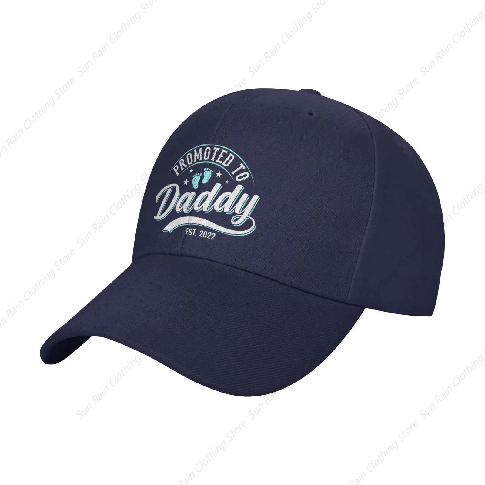 Promoted to Daddy Est 2022 Trucker Baseball Cap for Men Women Golf Hats Adjustable Dad Hat