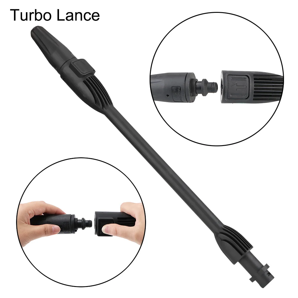 الدورية توربو انس آلة غسل سيارات المياه النفاثة انس جهاز تنظيف يعمل بالضغط أدوات غسيل السيارات عصا تلميح رذاذ الماء انس فوهة ل Karcher