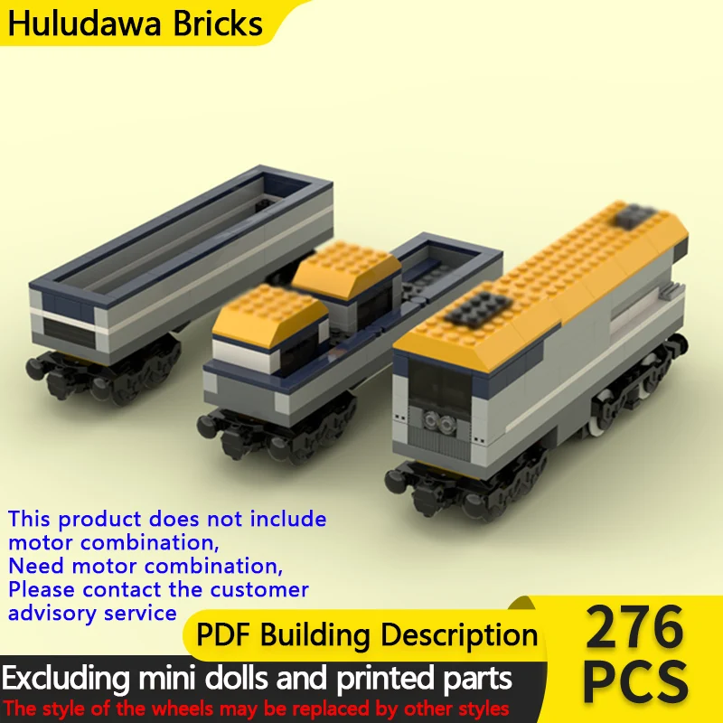 

Модель городского автомобиля MOC, строительные кирпичи, железная дорога, дизельный локомотив, поезд, модульная технология, детские праздничные подарки, сборные игрушки, костюм
