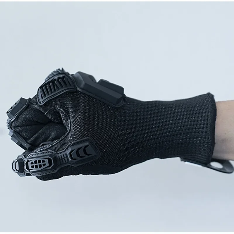 Techwear luvas táticas das mulheres dos homens treinamento ao ar livre motocicleta à prova de facadas luvas resistentes ao desgaste ginásio esporte guantes