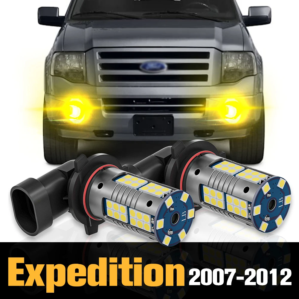 

2pcs Canbus LED Fog Light Lamp Accessories For Ford Expedition 2007 2008 2009 2010 2011 2012