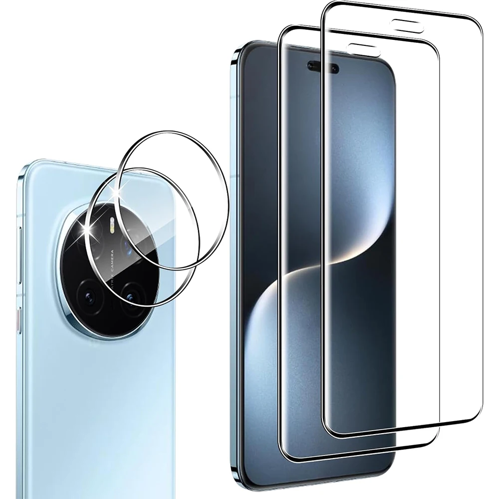 3D Curved 9H Tempered Glass For Magic 7 Pro creen Protector Glass For Honor Magic7 Pro Camera Lens Protector