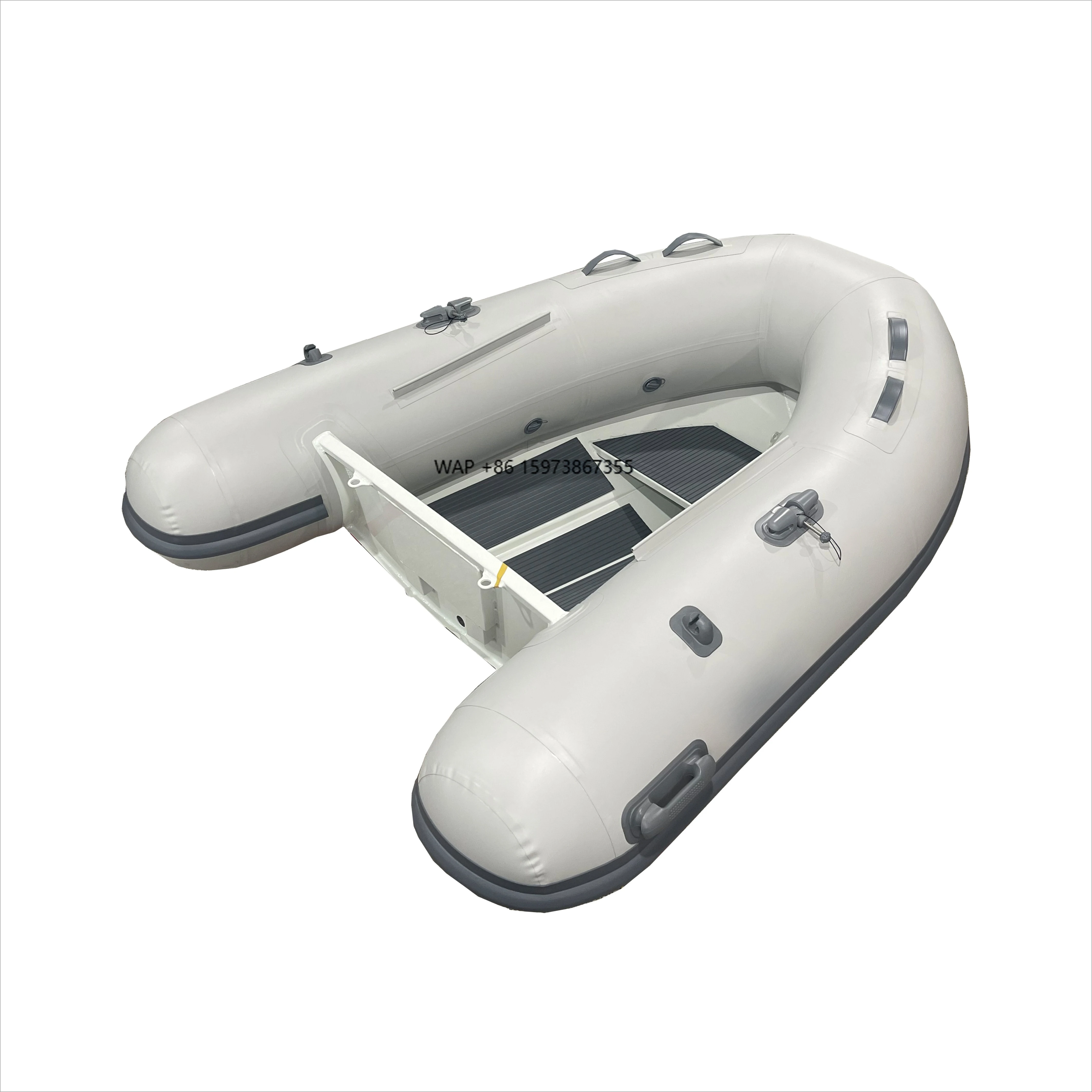 

Single Hull Cheap New Model Aluminum RIB 240 Hypalon PVC Inflatable Boat for Sale
