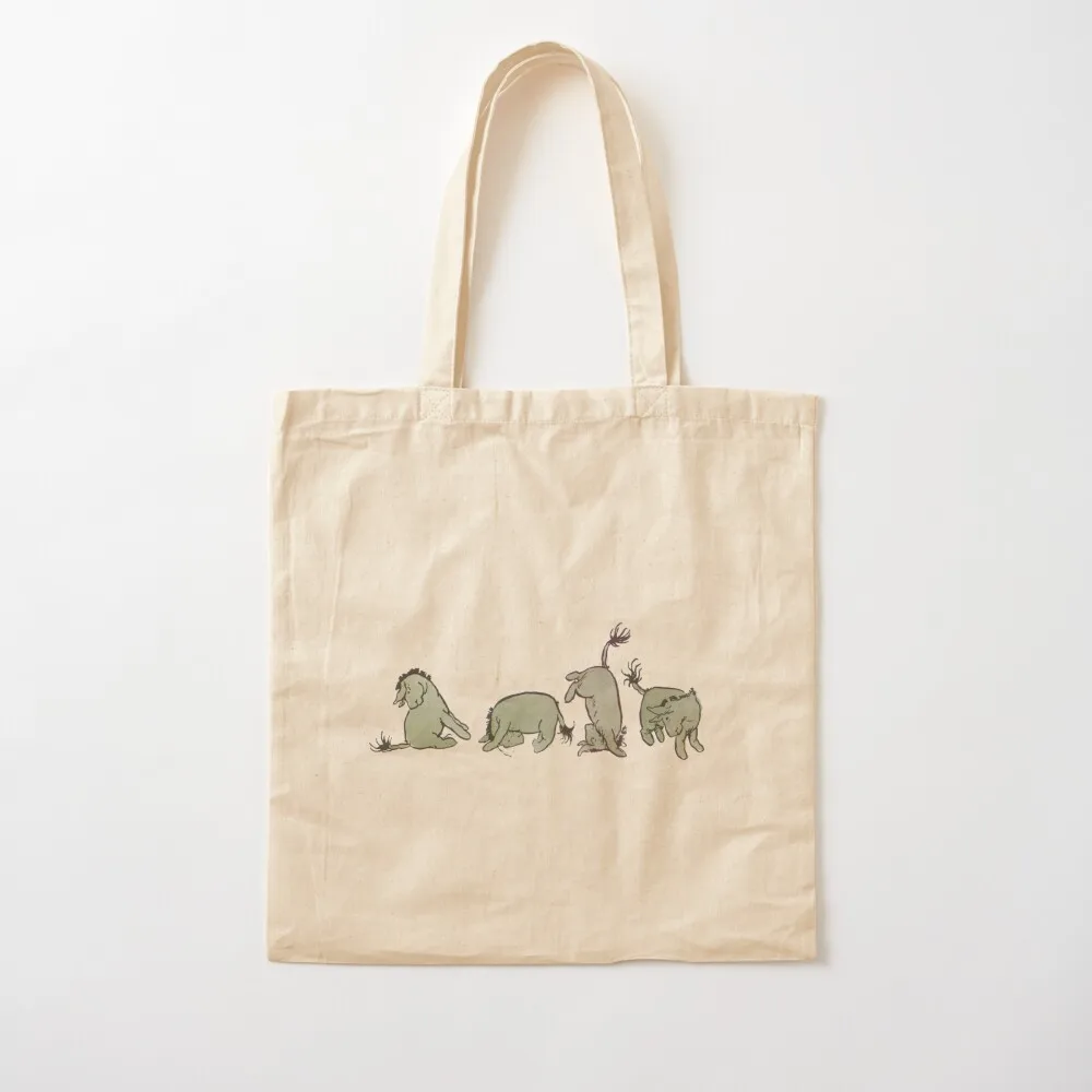 

Eeyore Tumble Tote Bag tote bag canvas tote bags cloth bags reusable shopping bag