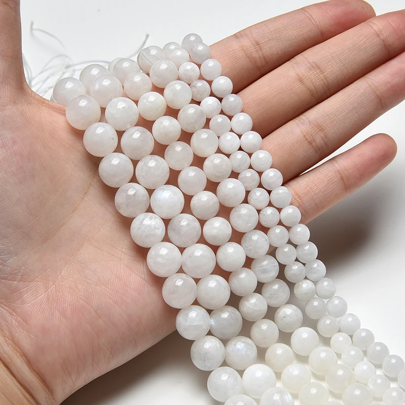 4m6m8m Großhandel runde natürliche Ozean Achat Jaspis Stein Perlen natürliche Edelstein Perlen DIY lose Perlen für Schmuck machen Strang – Detail 27