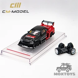 CM MODEL 1:64 LBWK ER34 Advan Diecast Model Car