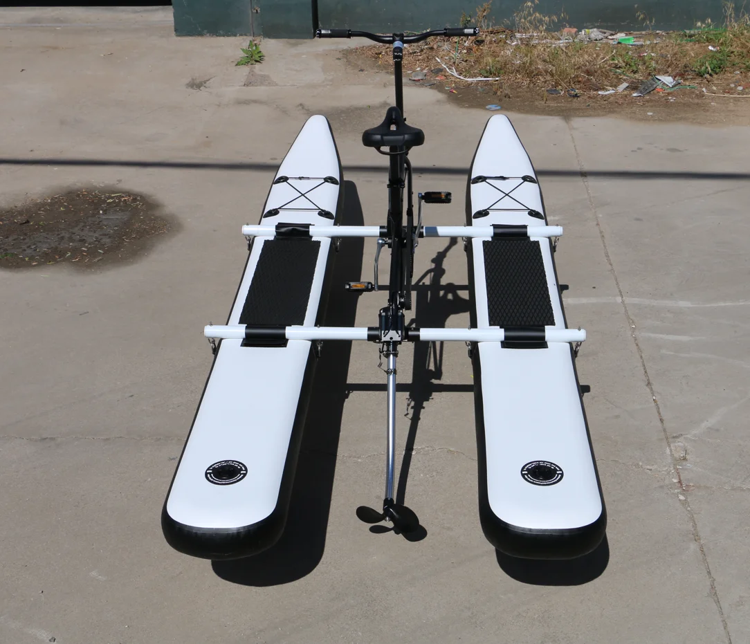 New water bikes sport game product Light Weight Water Bike Floating Pedal Bicycles on Lake / Sea